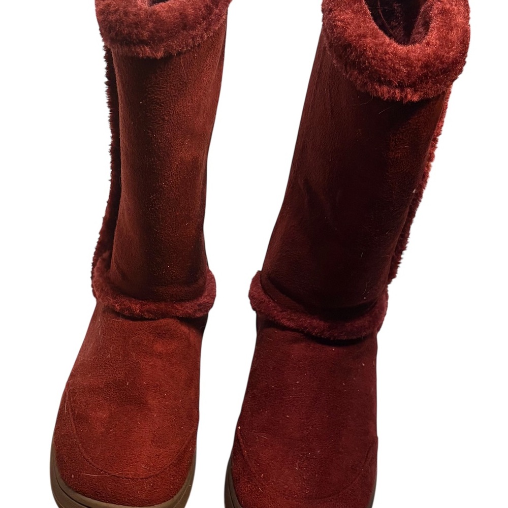Rouge! Burgundy Winter Boots UGG - like